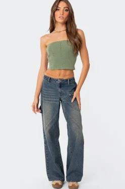 Serena Low Rise Carpenter Jeans