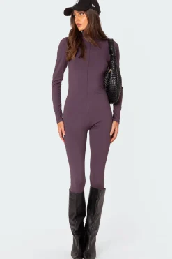 She'S Snatched High Neck Jumpsuit