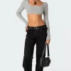 Sia Low-Rise Cargo Pants