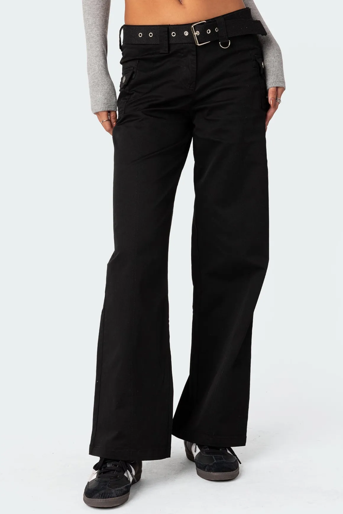 Sia Low-Rise Cargo Pants