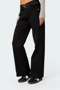 Sia Low-Rise Cargo Pants