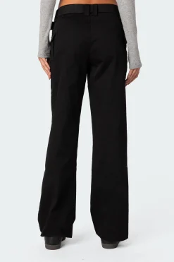 Sia Low-Rise Cargo Pants