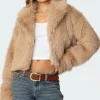 Sierra Oversized Faux Fur Jacket