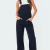 Sk8Ter Wide Leg Denim Overalls