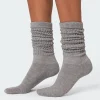 Slouchy Scrunch Socks