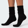 Slouchy Scrunch Socks