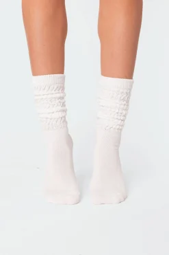 Slouchy Scrunch Socks