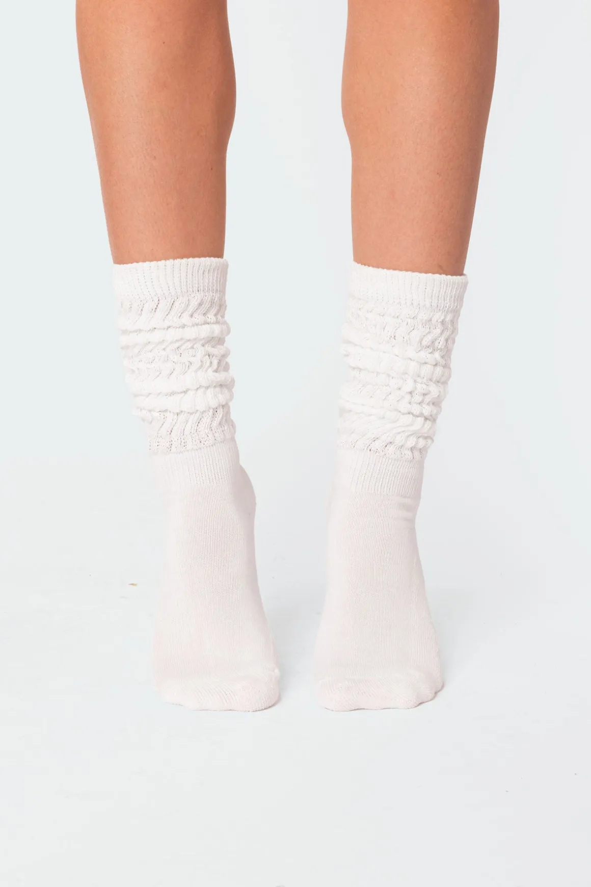 Slouchy Scrunch Socks