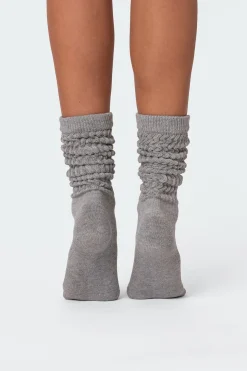 Slouchy Scrunch Socks