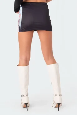 Smokin Low-Rise Mini Skirt