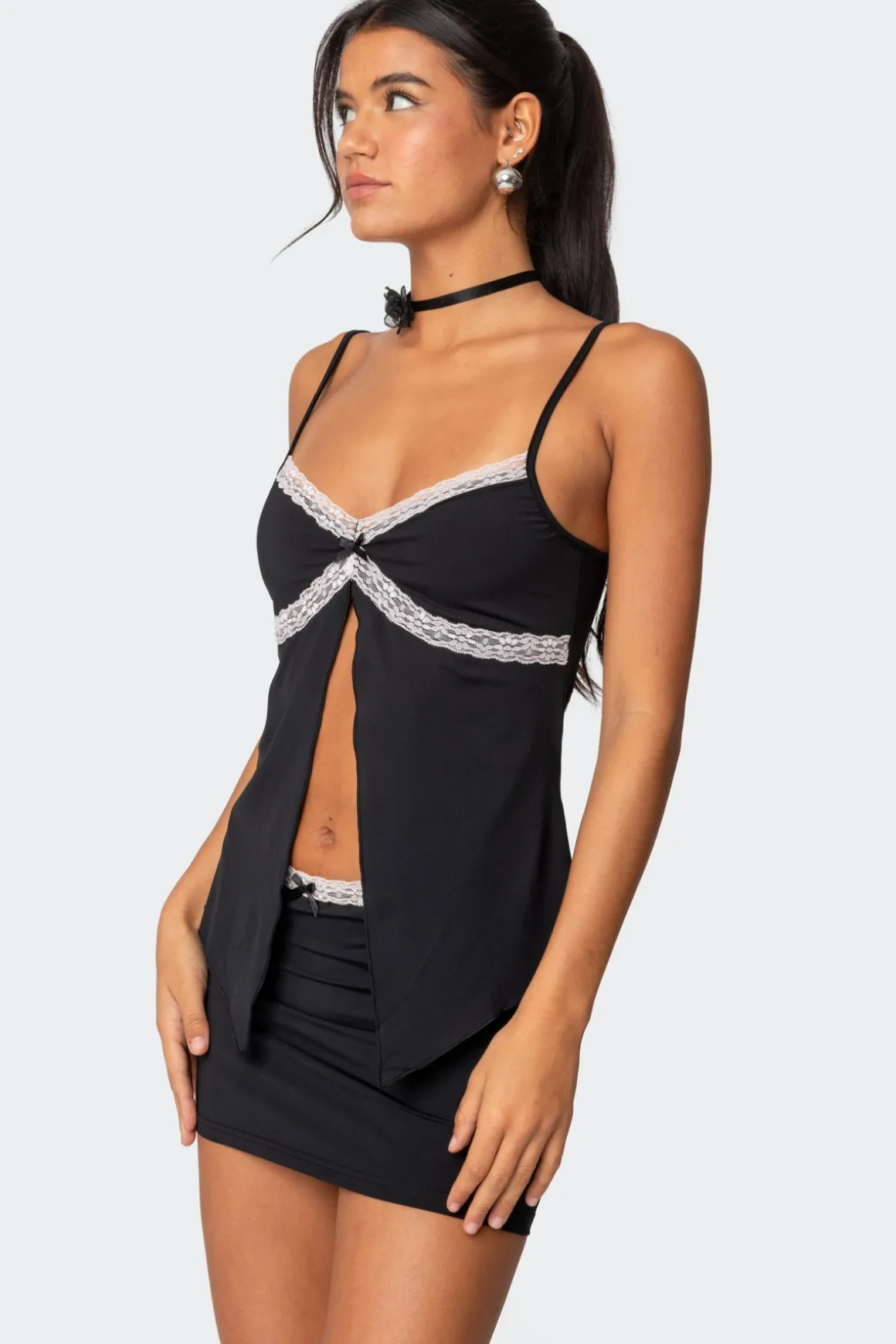 Sorely Split Front Top