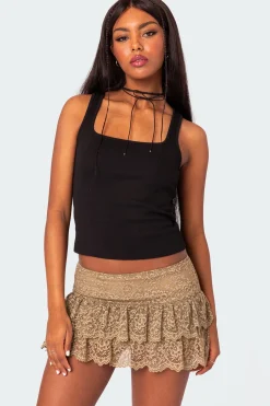 Square Neck Tank Top