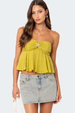 Starfish Strapless Top