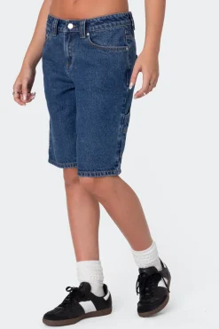 Stargirl Denim Bermuda Shorts