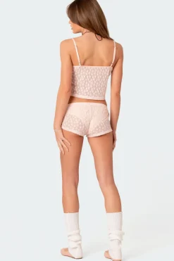 Starstruck Sheer Low Rise Micro Shorts