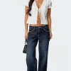 Stassie Studded Low Rise Jeans