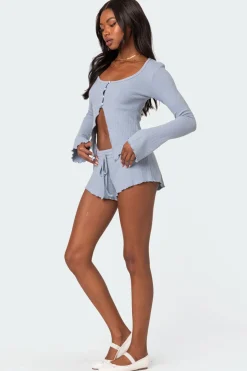 Stay Cozy Ribbed Shorts