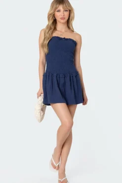 Storm Scrunch Mini Dress