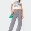 Stripe Out Cargo Pants