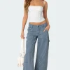 Striped Carpenter Jeans