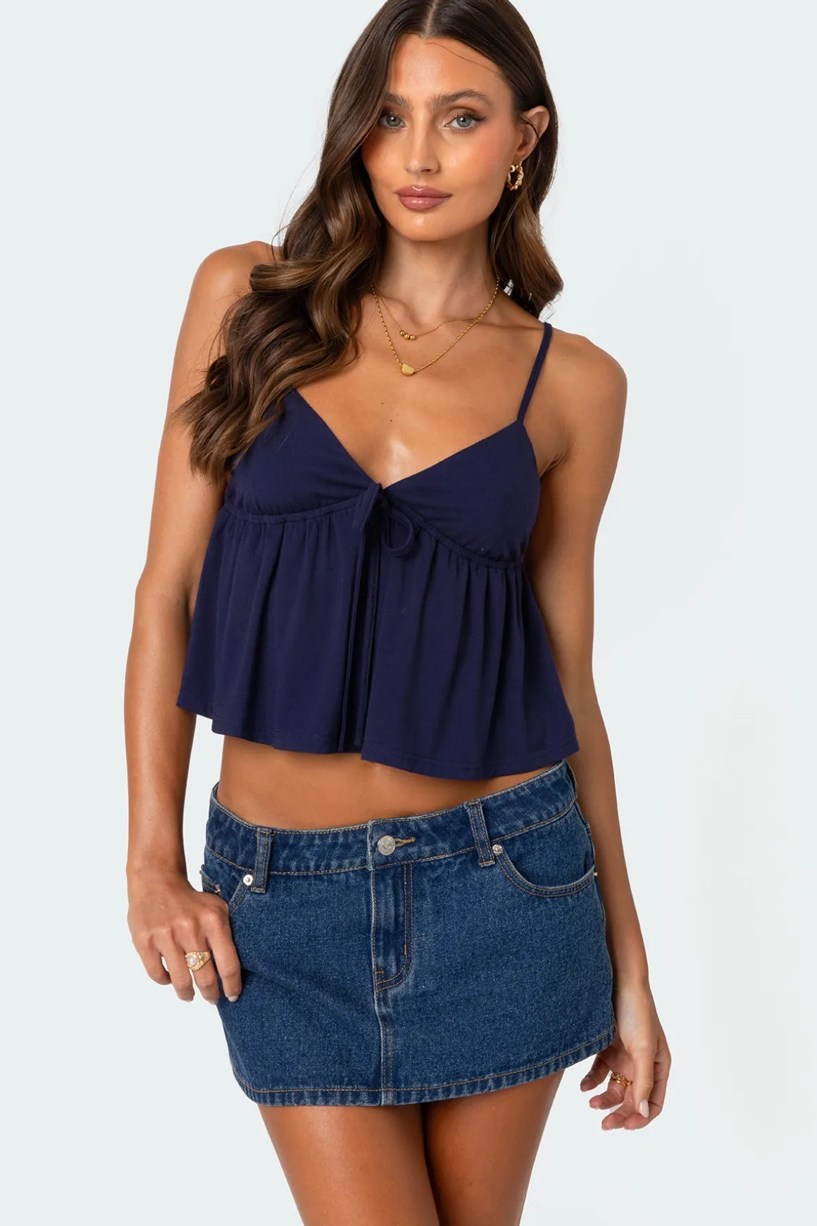 Sunrise Babydoll Tank Top