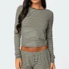 Suzy Striped Long Sleeve T Shirt