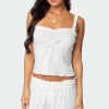 Sylvia Pointelle Tank Top