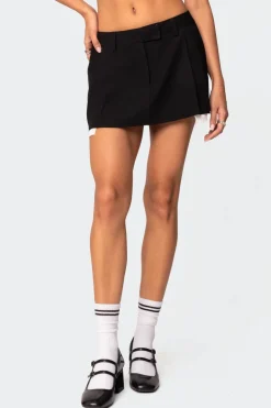 Tailored Mini Skirt
