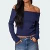 Tamara Fold Over Knit Top
