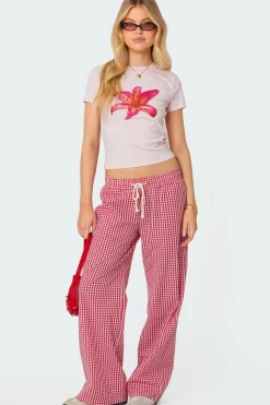 Taya Gingham Pants