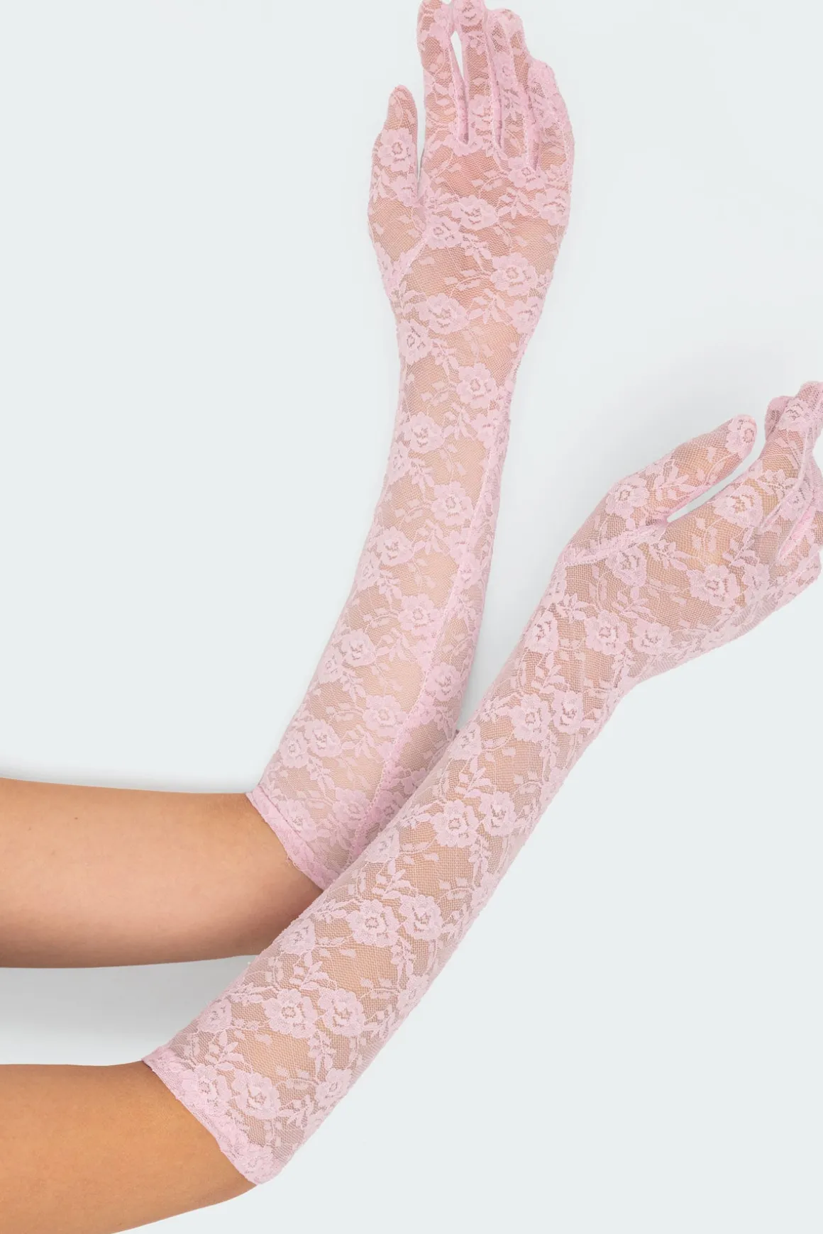 Tea Time Sheer Lace Gloves