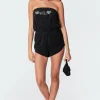 Terry Angel Rhinestone Romper