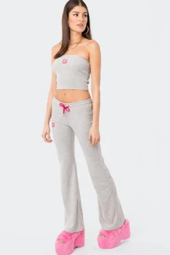 Terry Strapless Top