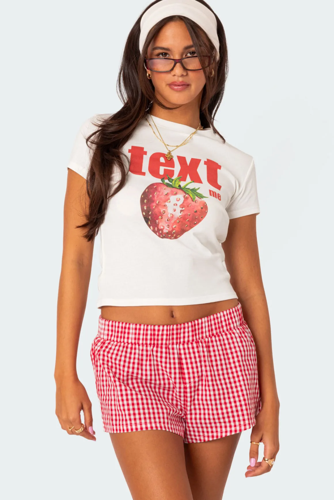 Text Me Graphic T Shirt