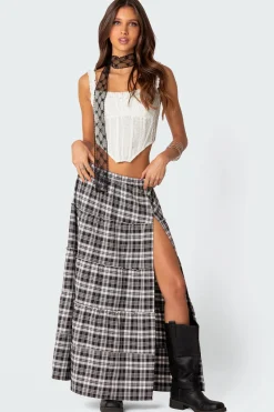 Textured Ruffle Corset