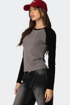 Tommi Raglan Long Sleeve T Shirt