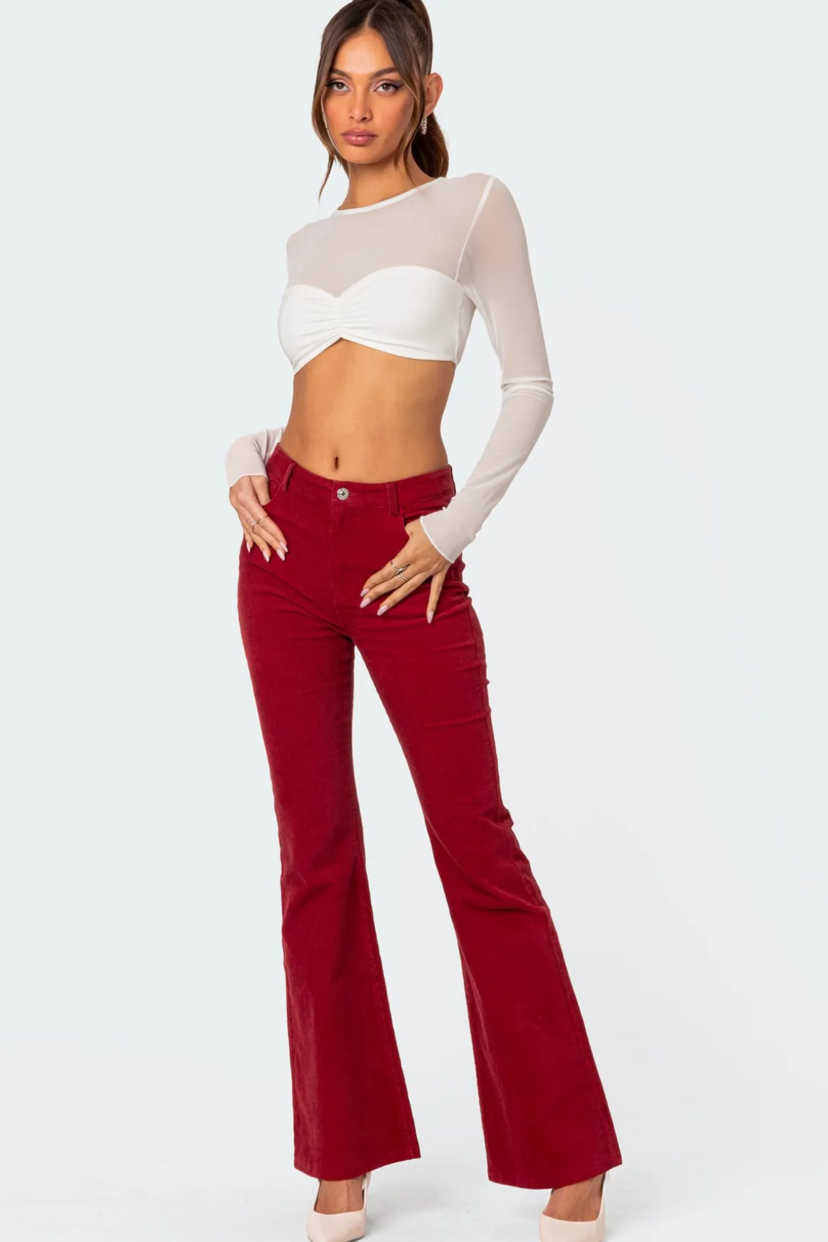 Tony Corduroy Flared Pants
