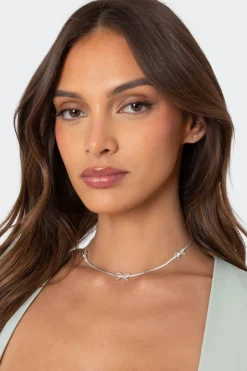 Triple Bow Necklace