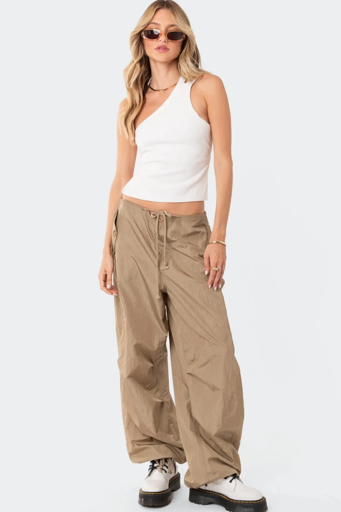 Verdi Open-Back One Shoulder Top