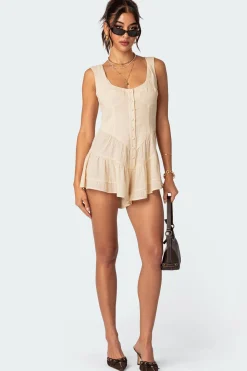 Veronica Textured Romper