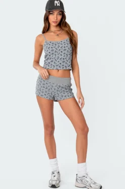 Wildflower Waffle Tank Top