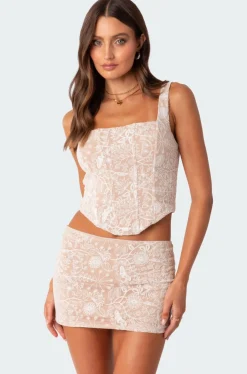 Wispy Lace Corset