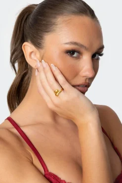 Wrapped Around U Ring
