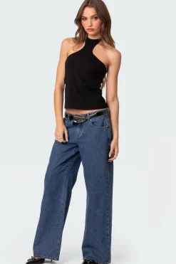Wylder Tie Back Halter Top