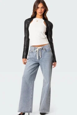Wynn Low Rise Oversized Jeans