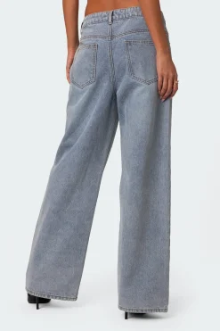 Wynn Low Rise Oversized Jeans