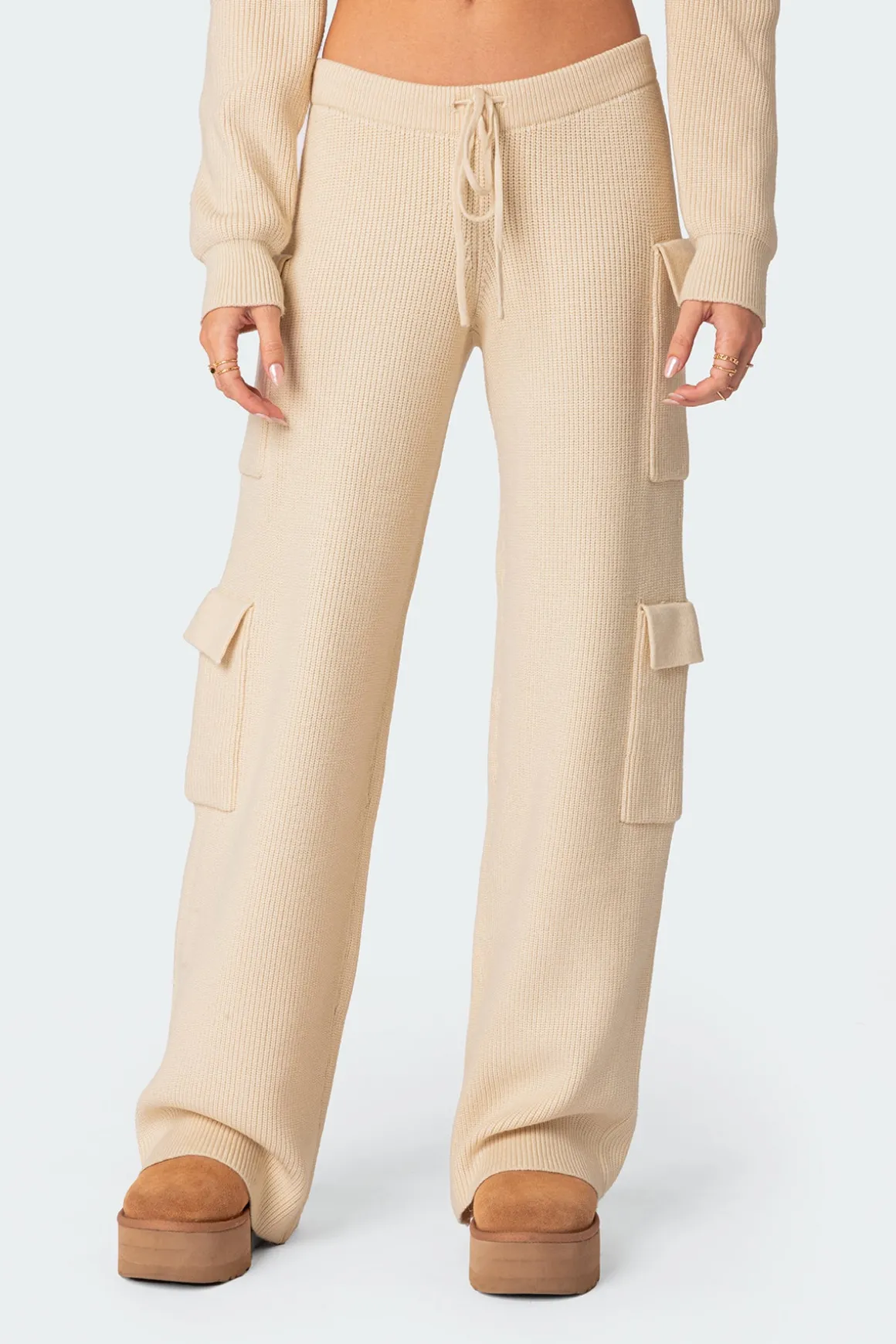 Wynter Knit Cargo Pants