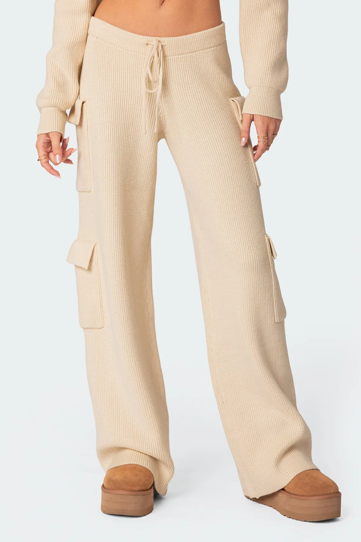 Wynter Knit Cargo Pants