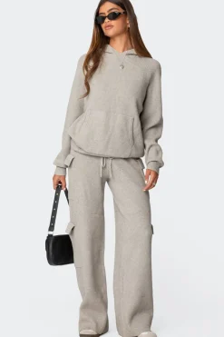 Wynter Oversized Knit Hoodie
