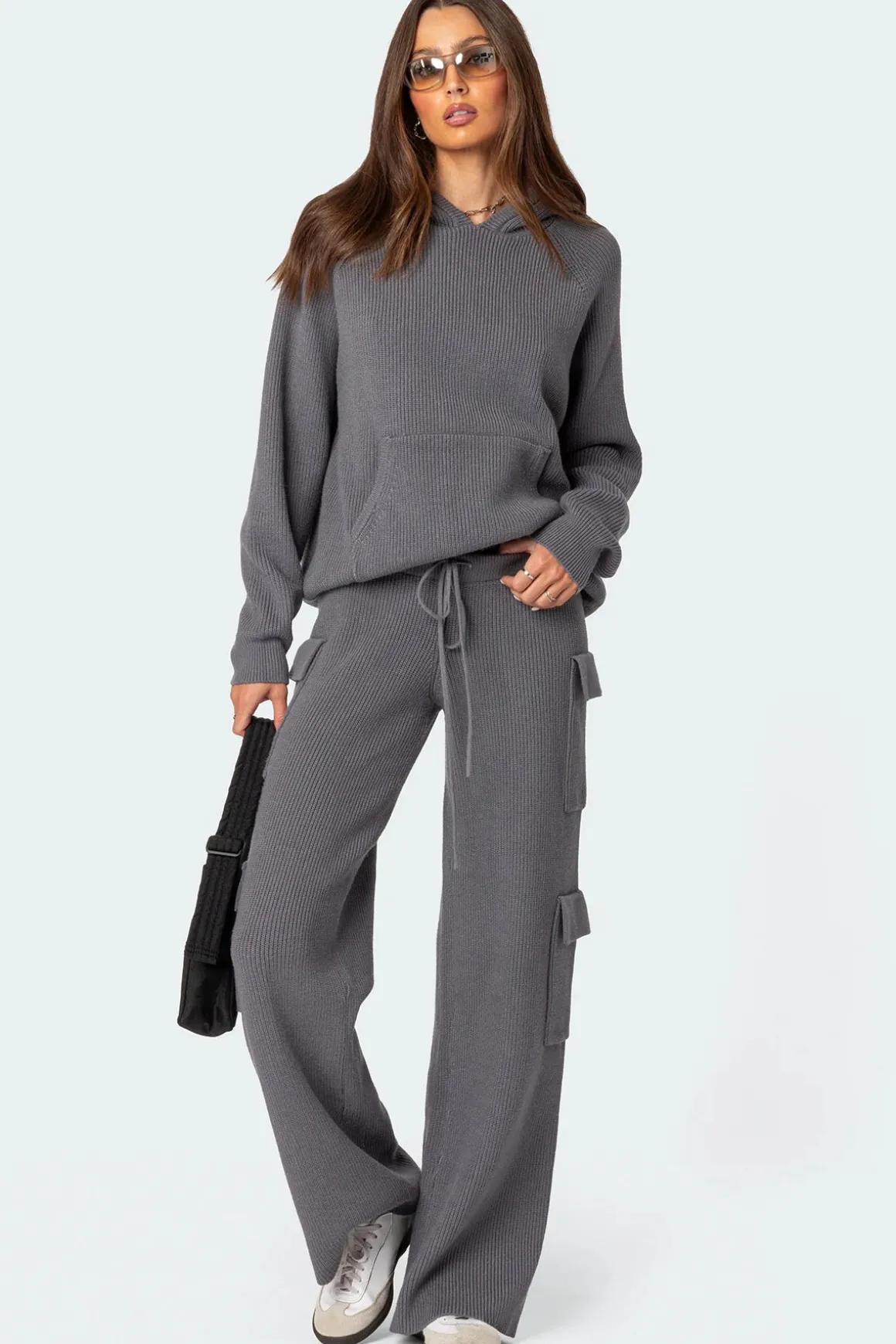 Wynter Oversized Knit Hoodie